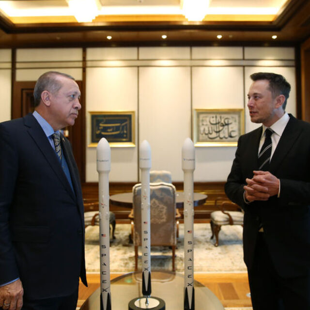 Türksat 5A uydusu uzayda