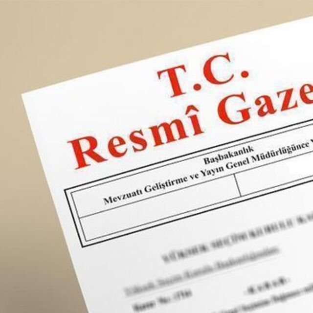 Hazine Bakanlığı'ndaki ve TVF'deki atamalar Resmi Gazete'de yayımlandı