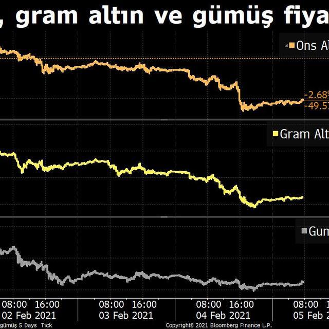 Altın bu hafta düştü, gümüş Reddit kazançlarını geri verdi - 5 yıl önce