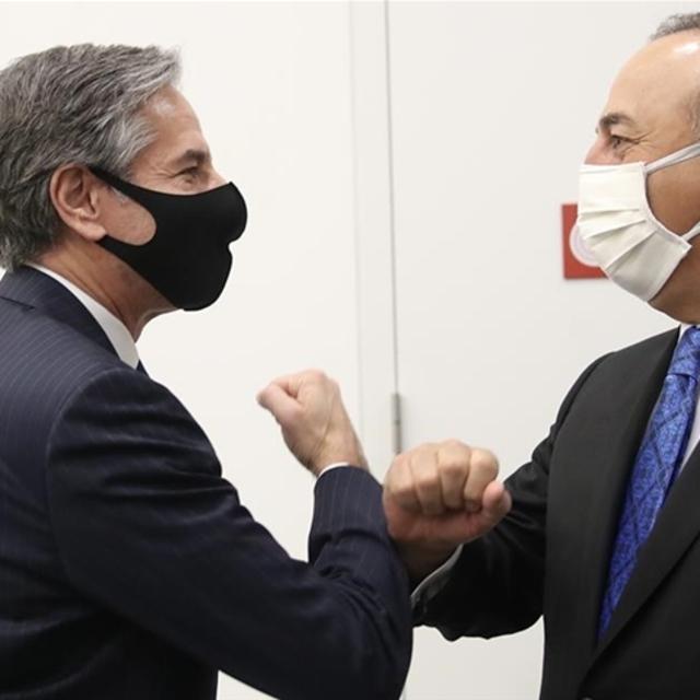 Çavuşoğlu ve Blinken Brüksel'de görüştü - 5 yıl önce