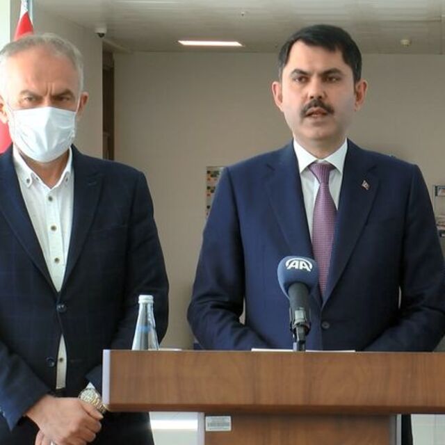 Bakan Kurum: Kanal İstanbul için imar planlarını onayladık ve askıya çıkardık