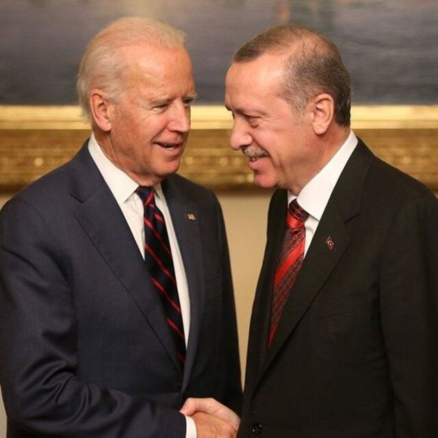 Erdoğan, ABD Başkanı Biden ile görüştü