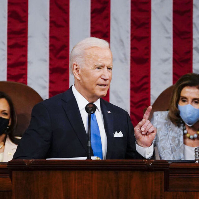 Biden ilk Kongre konuşmasında aile yardım planını açıkladı