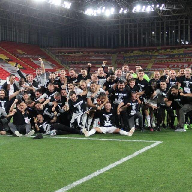 Süper Lig'de 2020-2021 sezonu şampiyonu Beşiktaş oldu - 5 yıl önce