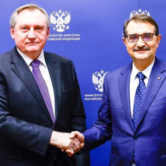 Bakan Dönmez, Rusya Enerji Bakanı Şulginov ile görüştü - 5 yıl önce