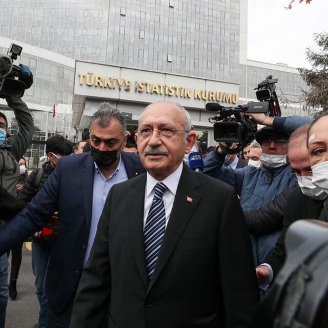 Kılıçdaroğlu TÜİK'e alınmadı