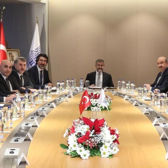 Bakan Nebati, banka yöneticileriyle buluştu - 4 yıl önce