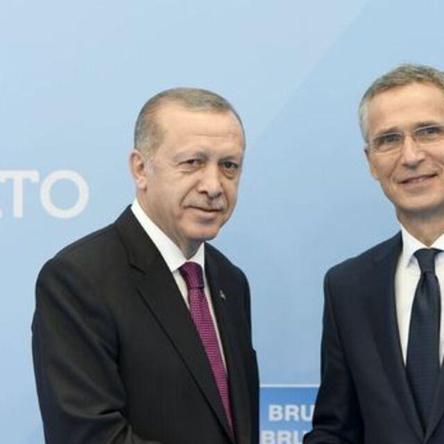 Erdoğan, NATO Genel Sekreteri Stoltenberg ile görüştü - 4 yıl önce