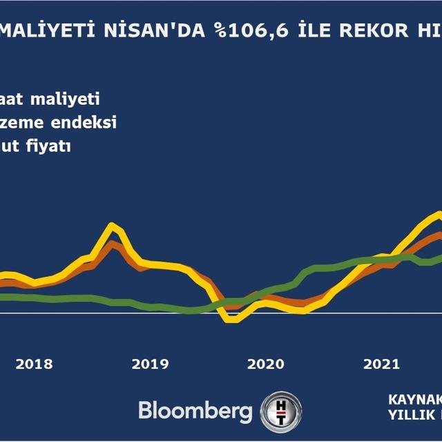 İnşaat maliyet enflasyonunda rekor serisi sürdü - 4 yıl önce