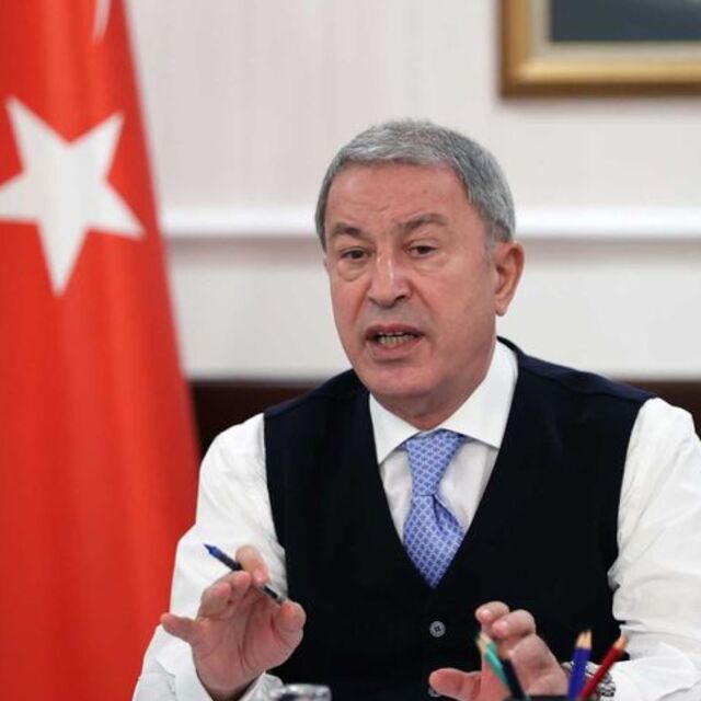 Akar, Rus mevkidaşı ile tahıl koridorunu konuştu