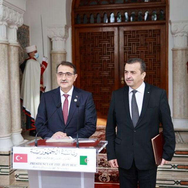 Türkiye ile Cezayir, petrol ve doğalgaz arama şirketi kuruyor