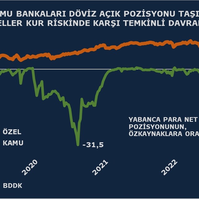 Bankaların özkaynaklarındaki döviz pozisyonu payında üst sınır indirimi