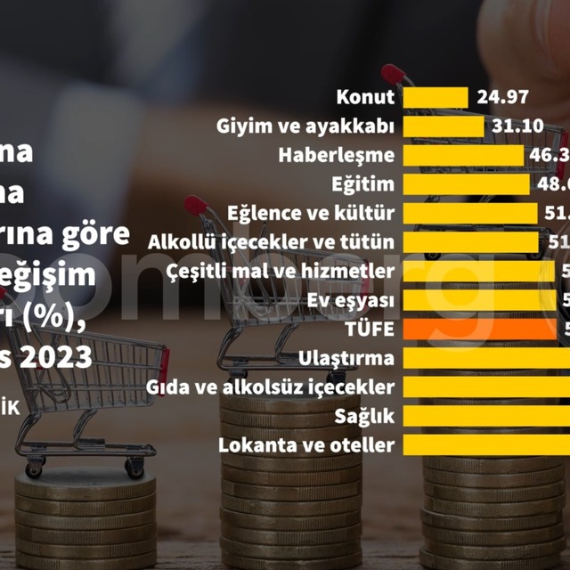 Enflasyon yılın zirvesinde