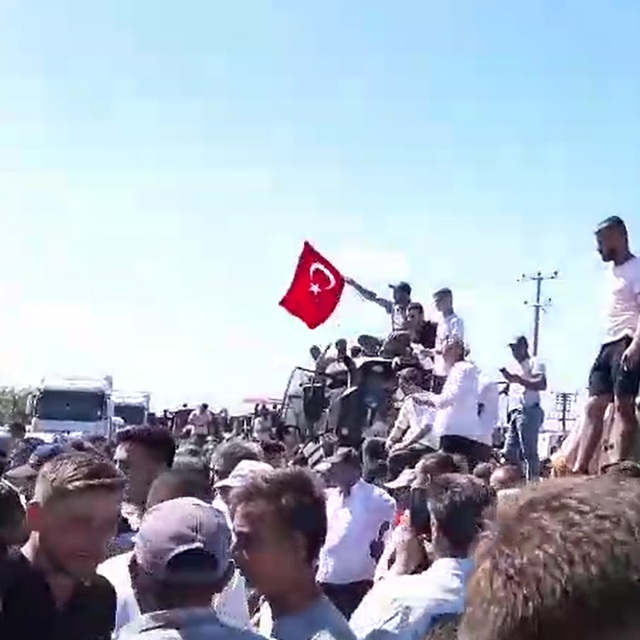 Bursalı çiftçilerden protesto