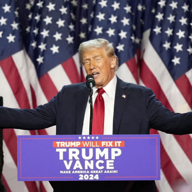 Trump'tan zafer konuşması