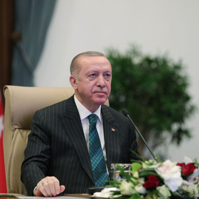 Erdoğan, Trump ile görüştü