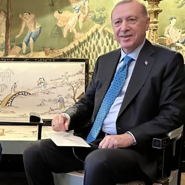 Cumhurbaşkanı Erdoğan ve Trump bir araya geldi