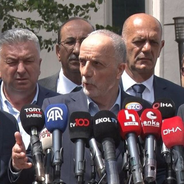 Türk-İş'ten kamu işçisi için Cumhurbaşkanı Erdoğan'a çağrı