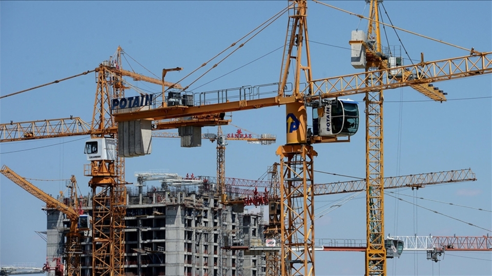 İnşaat üretimi Temmuz'da yatay