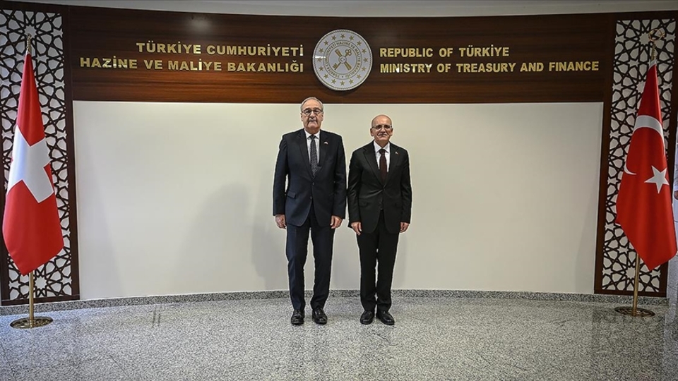 Şimşek Parmelin ile bir araya geldi | Son dakika e…