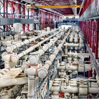 Akkuyu NGS'nin güç ünitesine ait tesis elektrik dağıtımına hazır