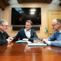 Avrupa liderleri Trump'la barış planını görüştü