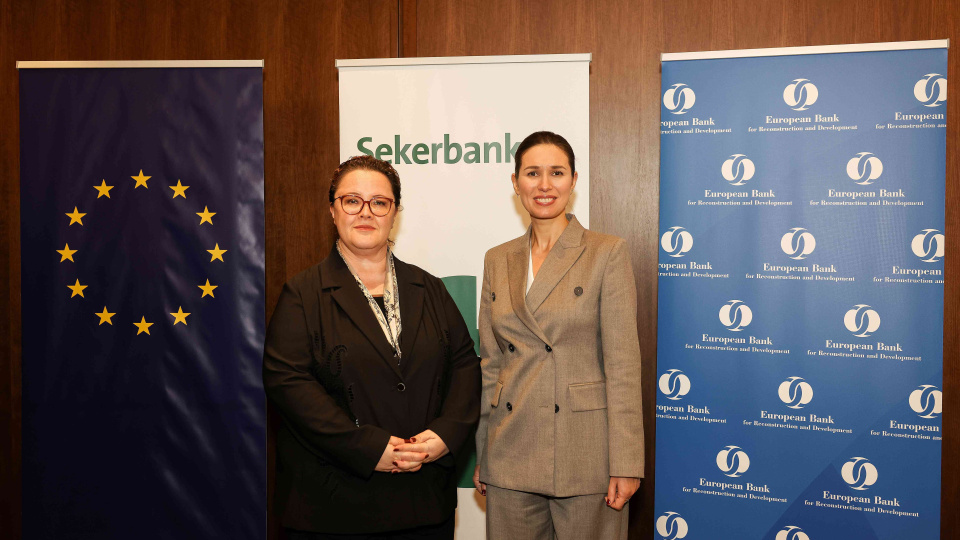 Şekerbank ve EBRD'den KOBİ'lere finansman desteği | Son dakika ekonomi haberleri