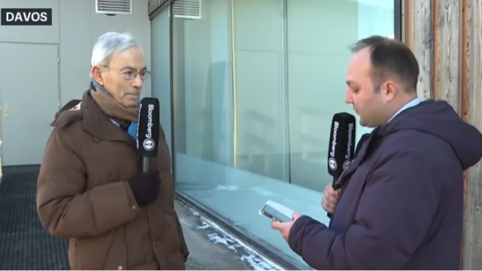 Nobelli Pissadires'ten Davos'ta Bloomberg HT'ye özel söyleşi