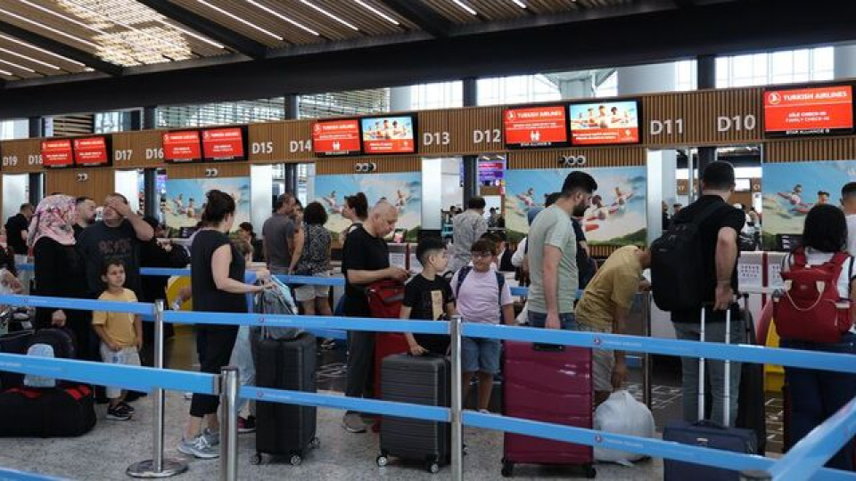 Seyahat eden kişi sayısı üçüncü çeyrekte yüzde 5,5 arttı