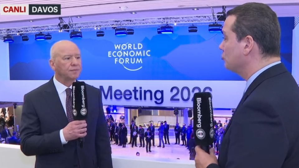 Koç Holding CEO'su Çakıroğlu'ndan Davos'ta Bloomberg HT'ye özel söyleşi