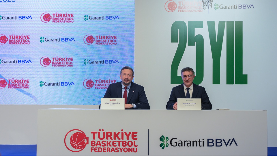 Garanti BBVA basketbol desteğini 5 yıl uzattı