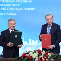 Erdoğan: 10 yılda Özbekistan'la ticaret hacmimizi üç kat artırdık