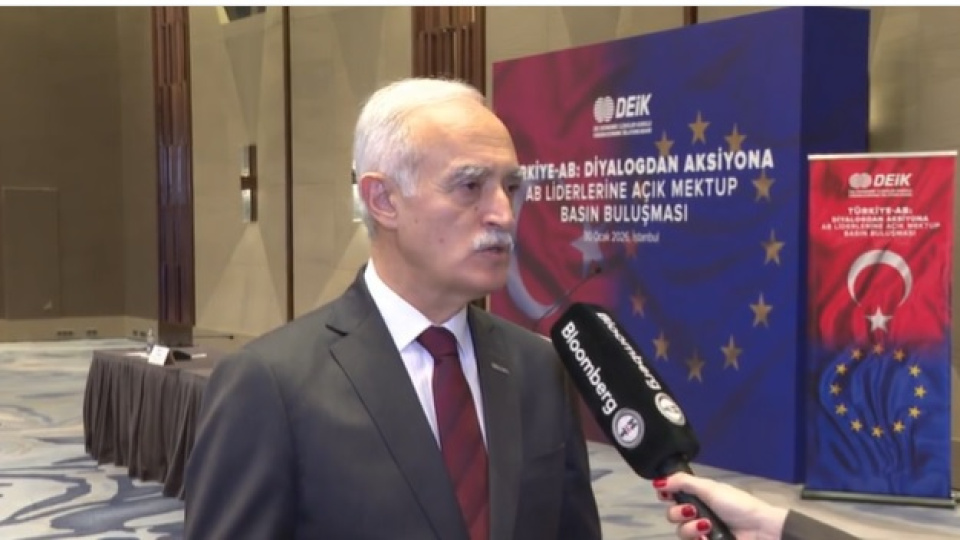 DEİK Başkanı Olpak: AB'nin kendisini sorgulaması gerektiğine inanıyoruz