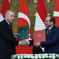 Erdoğan: Türkiye ile Mısır ikili ticaret hacminde hedef 15 milyar dolar