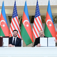 Azerbaycan ile ABD arasında stratejik ortaklık şartı imzalandı