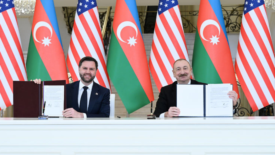 Azerbaycan ile ABD arasında stratejik ortaklık şartı imzalandı
