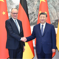 Şi ve Merz'den küresel istikrar için işbirliği çağrısı