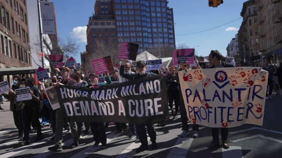 ABD'de Palantir'e karşı protesto