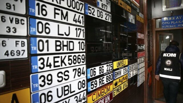 Araç plaka basım süreçlerinde yeni düzenleme