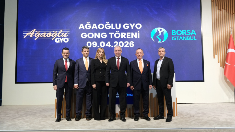 Gong, Ağaoğlu Avrasya GYO için çaldı