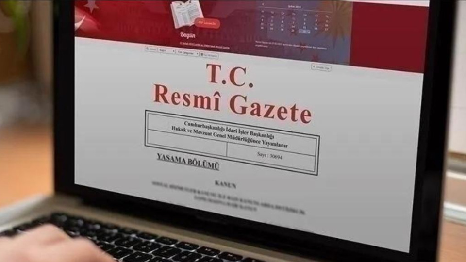 Resmi Gazete'de bugün (13.04.2026)