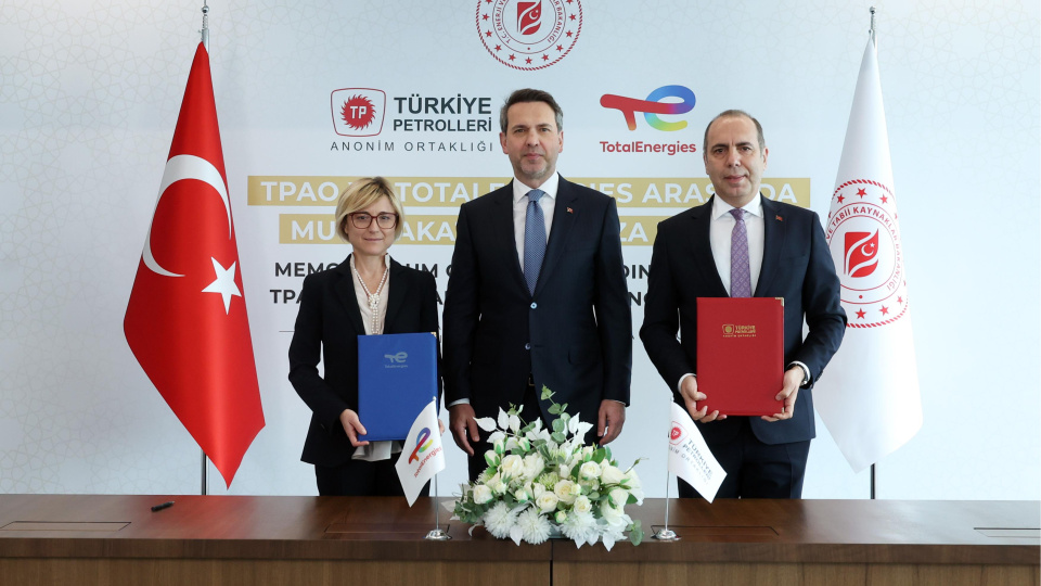 TPAO ile TotalEnergies arasında anlaşma
