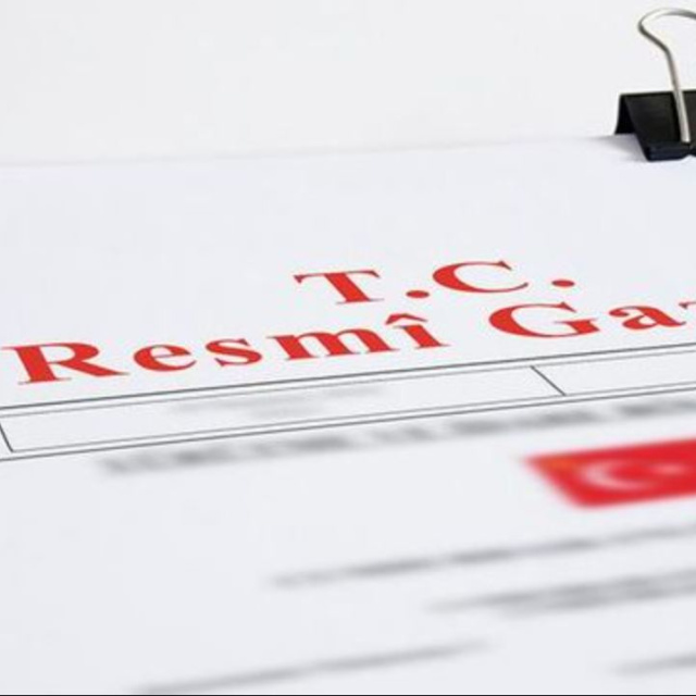 Cumhurbaşkanı tarafından yapılan atamalar Resmi Gazete'de