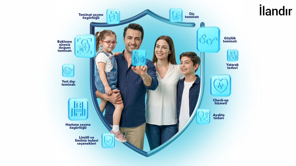 Türkiye Sigorta ile Kendin ve Ailen İçin Sağlık Sigortanı Kendin Tasarla