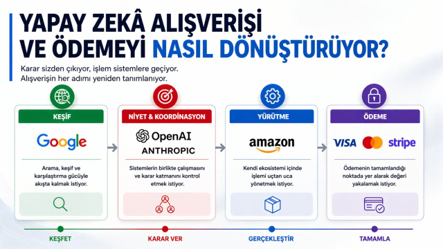 Yapay zekâ alışverişi ve ödemeyi nasıl dönüştürüyor?