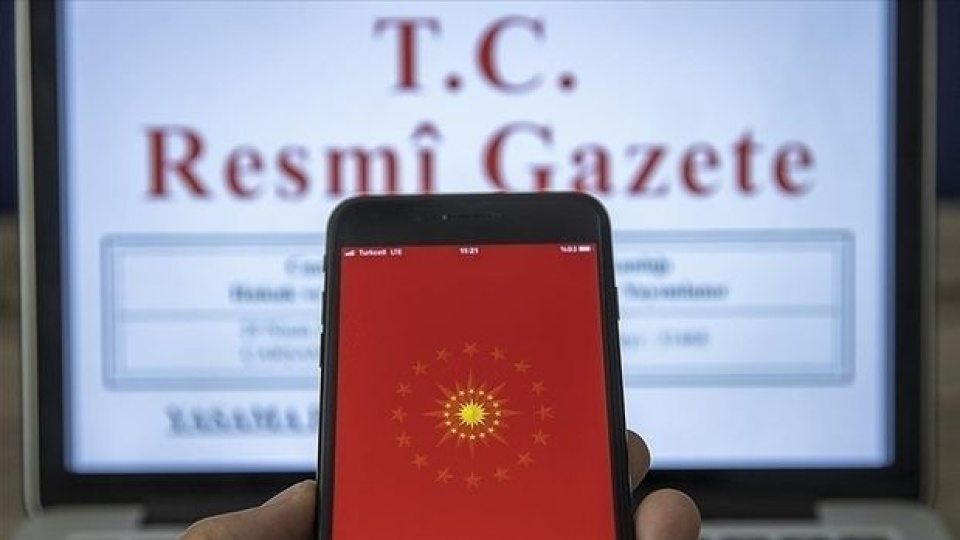 Resmi Gazete'de bugün (25.04.2026)