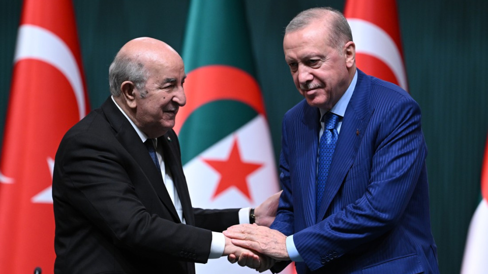 Erdoğan: Cezayir'le stratejik işbirliğini geliştirmekte kararlıyız