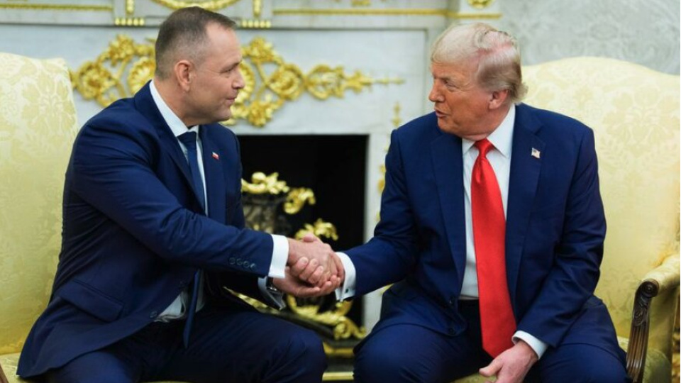 Trump: Polonya'ya 5 bin asker göndereceğiz