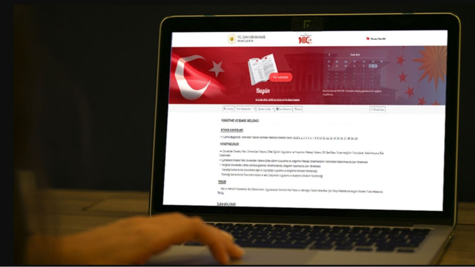 Resmi Gazete'de bugün (26.05.2026)