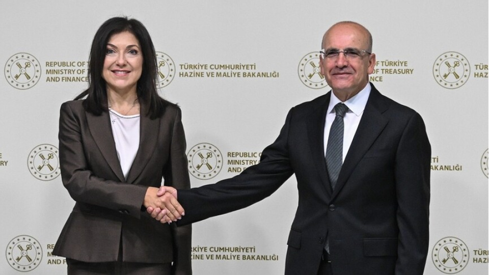Bakan Şimşek, Almanya Ekonomi ve Enerji Bakanı Reiche ile Görüştü